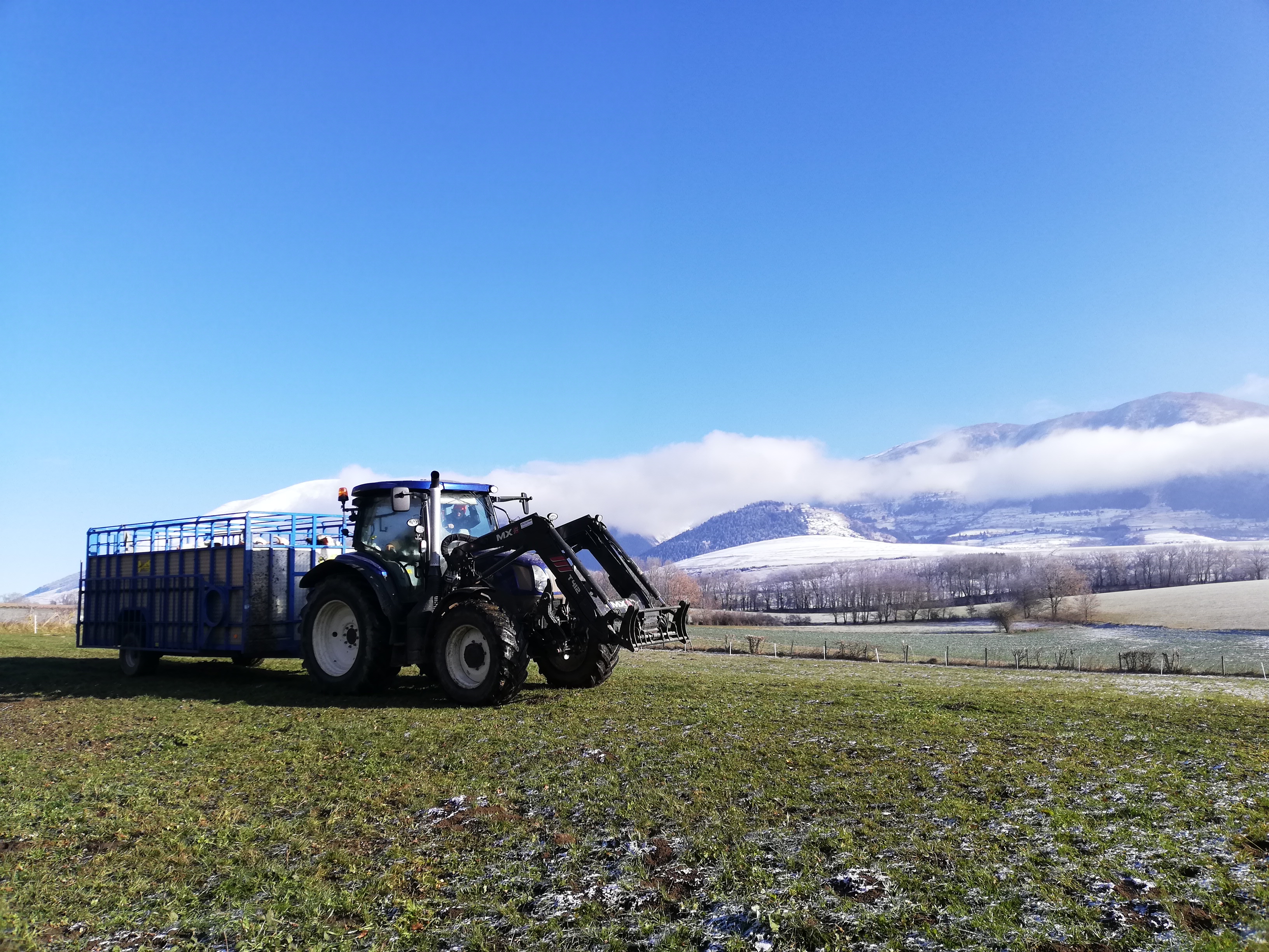 Travaux des champs GAEC Normand